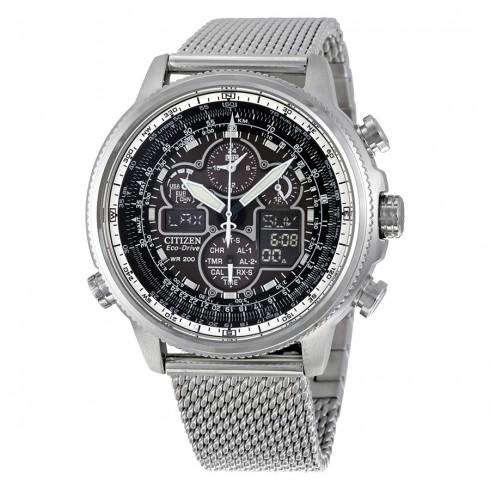 Navihawk UTC Eco-Drive Chronograph Men's Watch